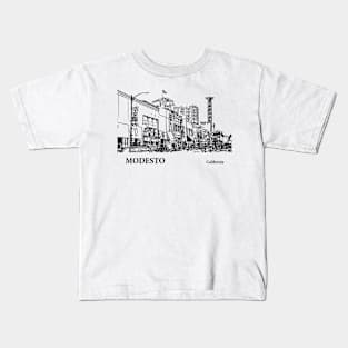 Modesto - California Kids T-Shirt